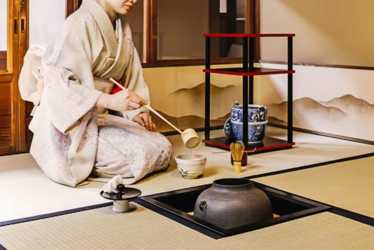 Cérémonie du thé au Temple Jotokuji