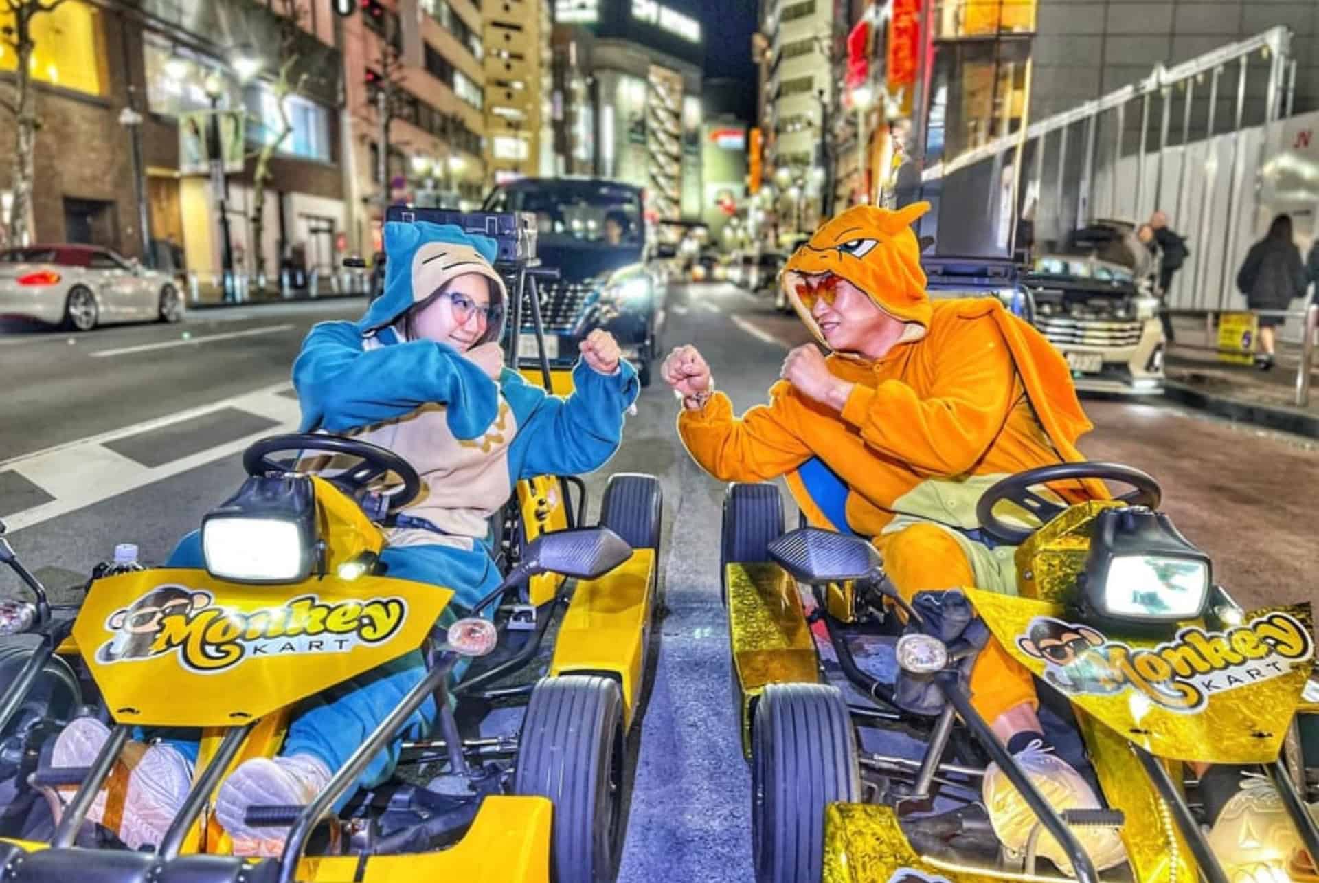 tour de karting a shibuya tokyo en 4 jours