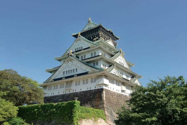 Visite du château d'Osaka