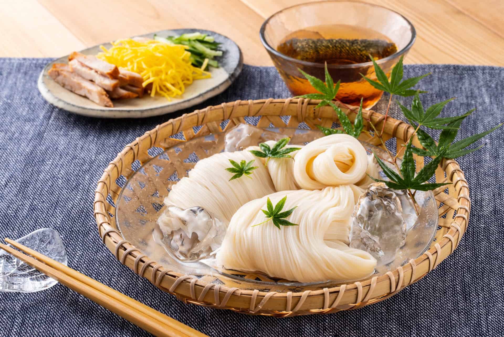 japon en aout nouilles somen