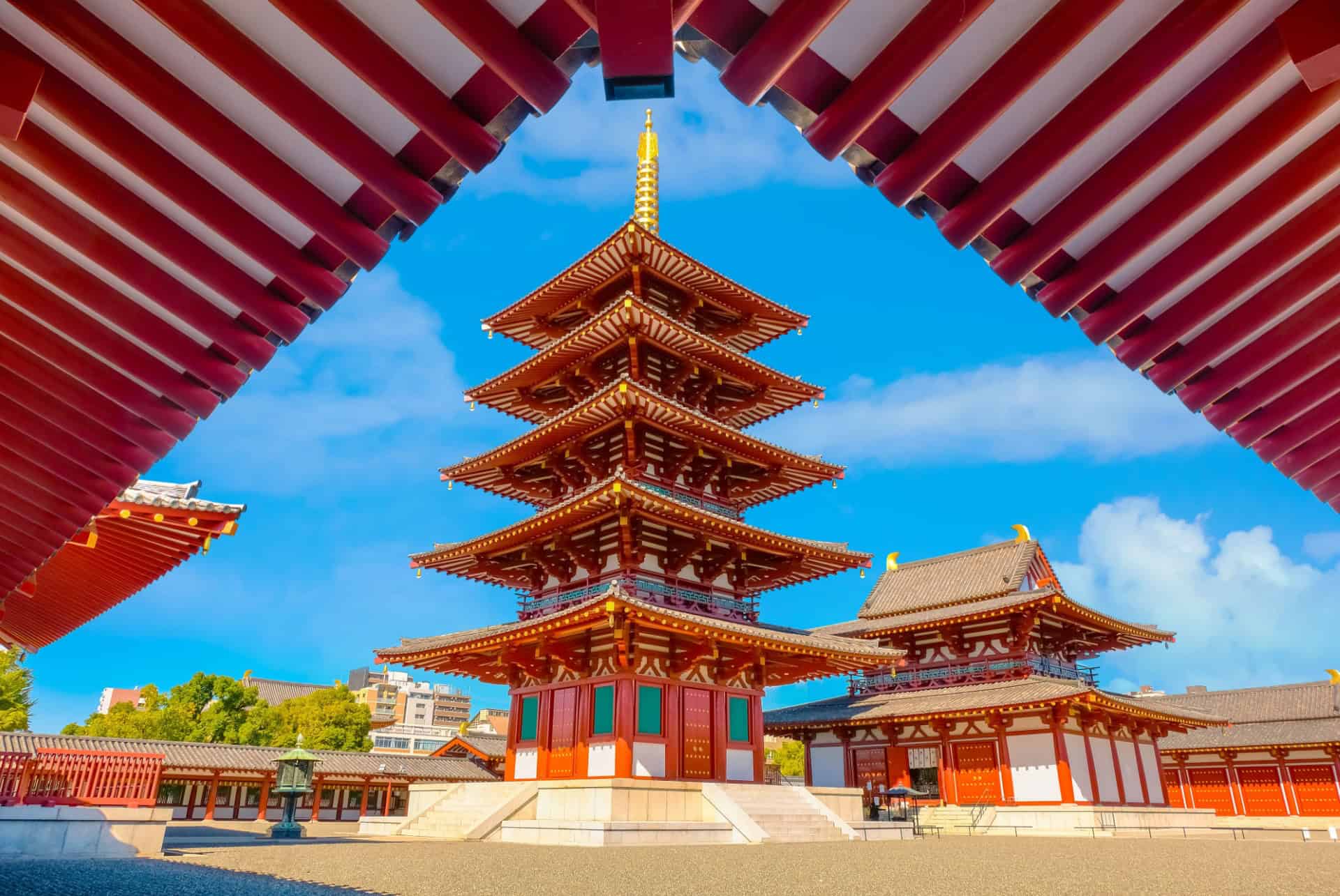 temple shitenno-ji osaka