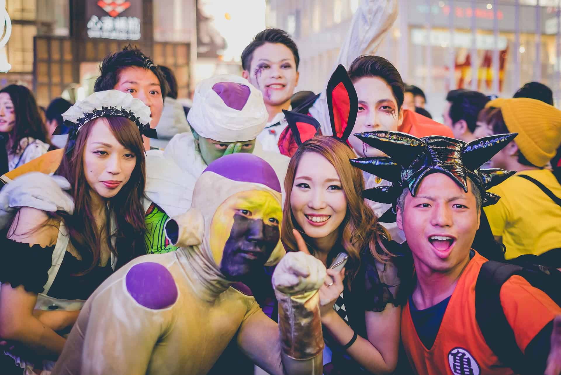 defile halloween shibuya