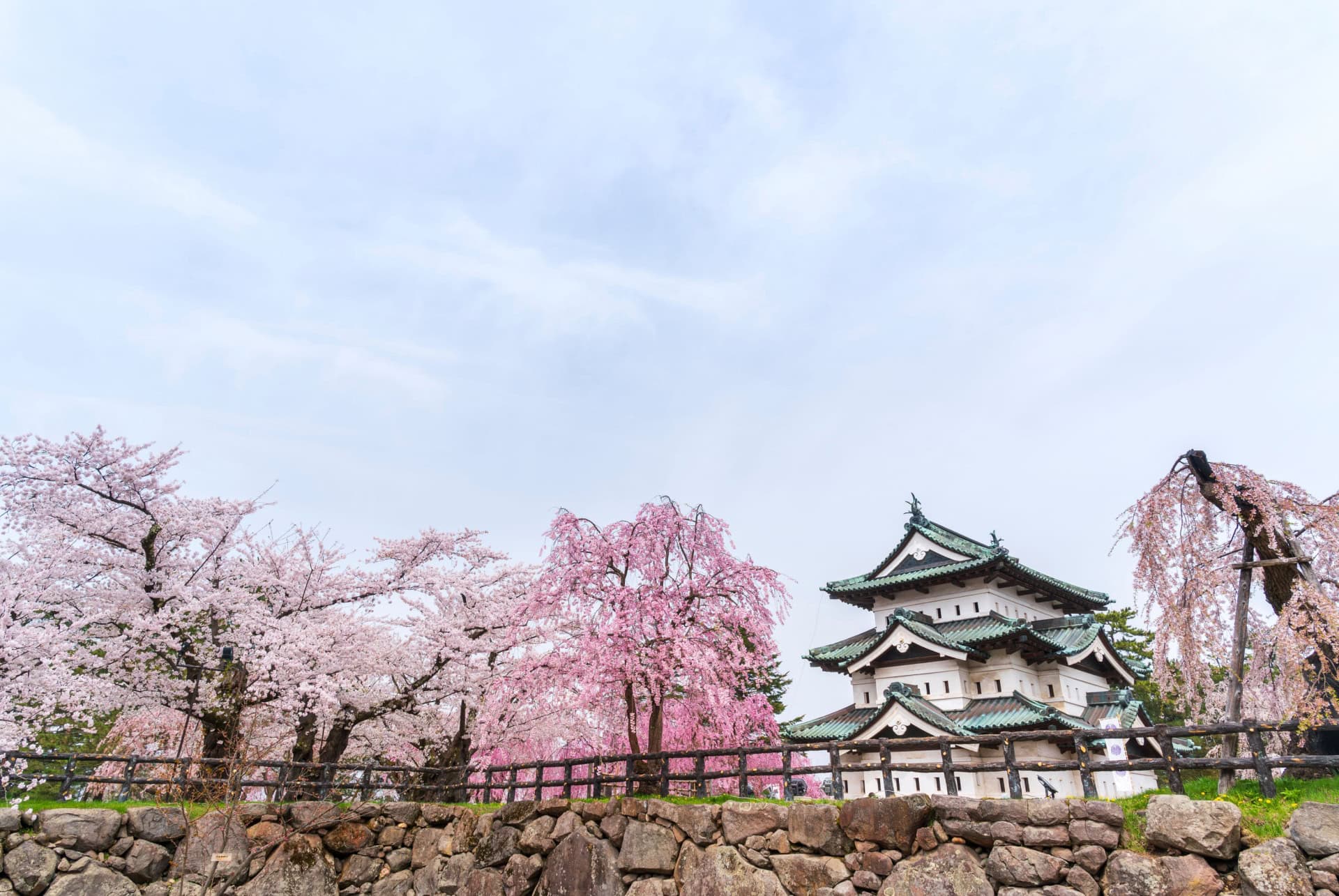 hirosaki plus beaux chateaux japon
