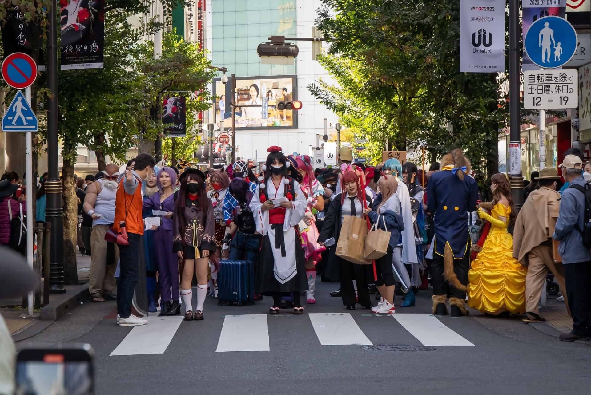 ikebukuro halloween cosplay festival