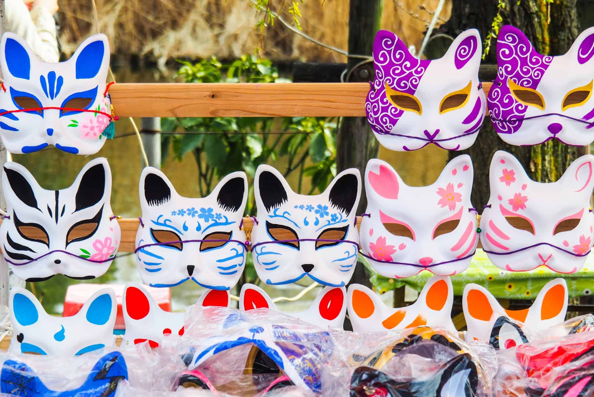 masque japonais kitsune