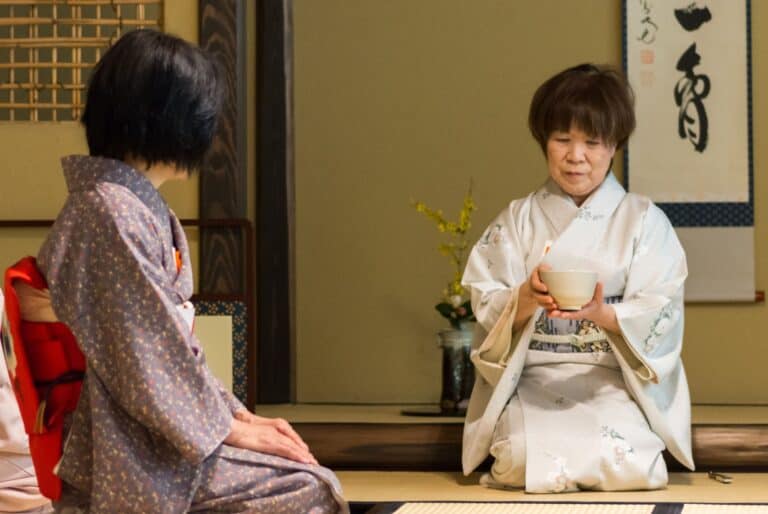 Cérémonie du thé à Osaka
