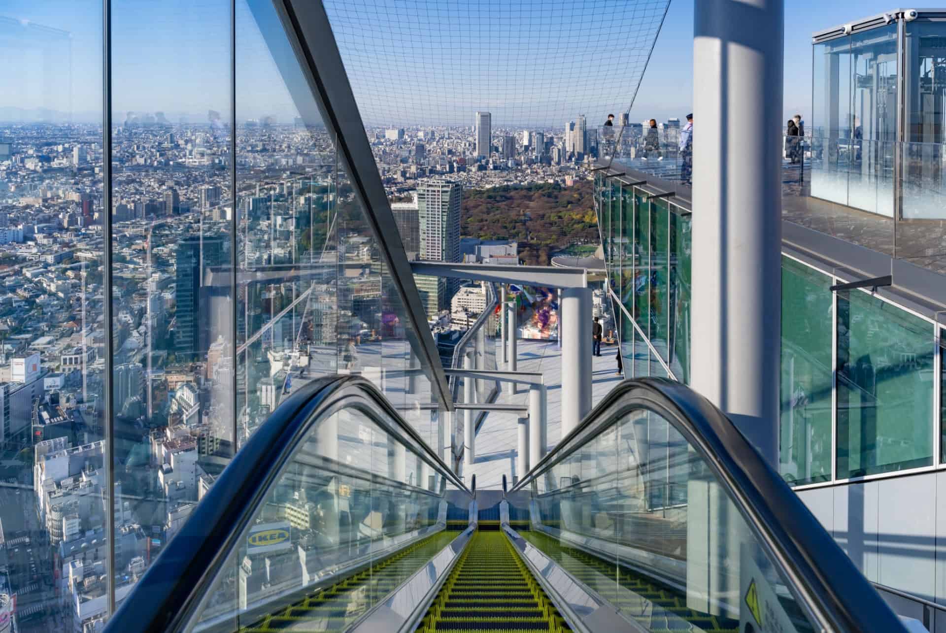 escaliers shibuya sky