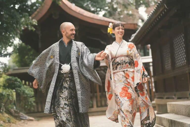 Location de kimono à Kiyomizu-dera