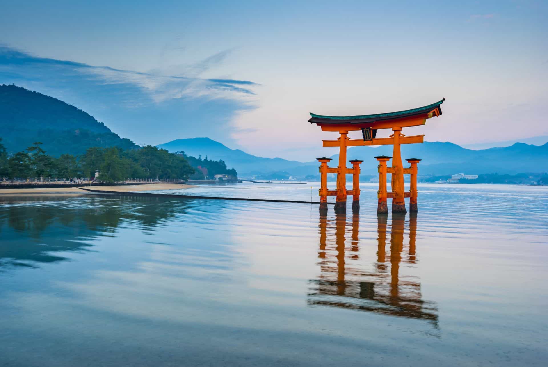 porte torii miyajima porte torii miyajima