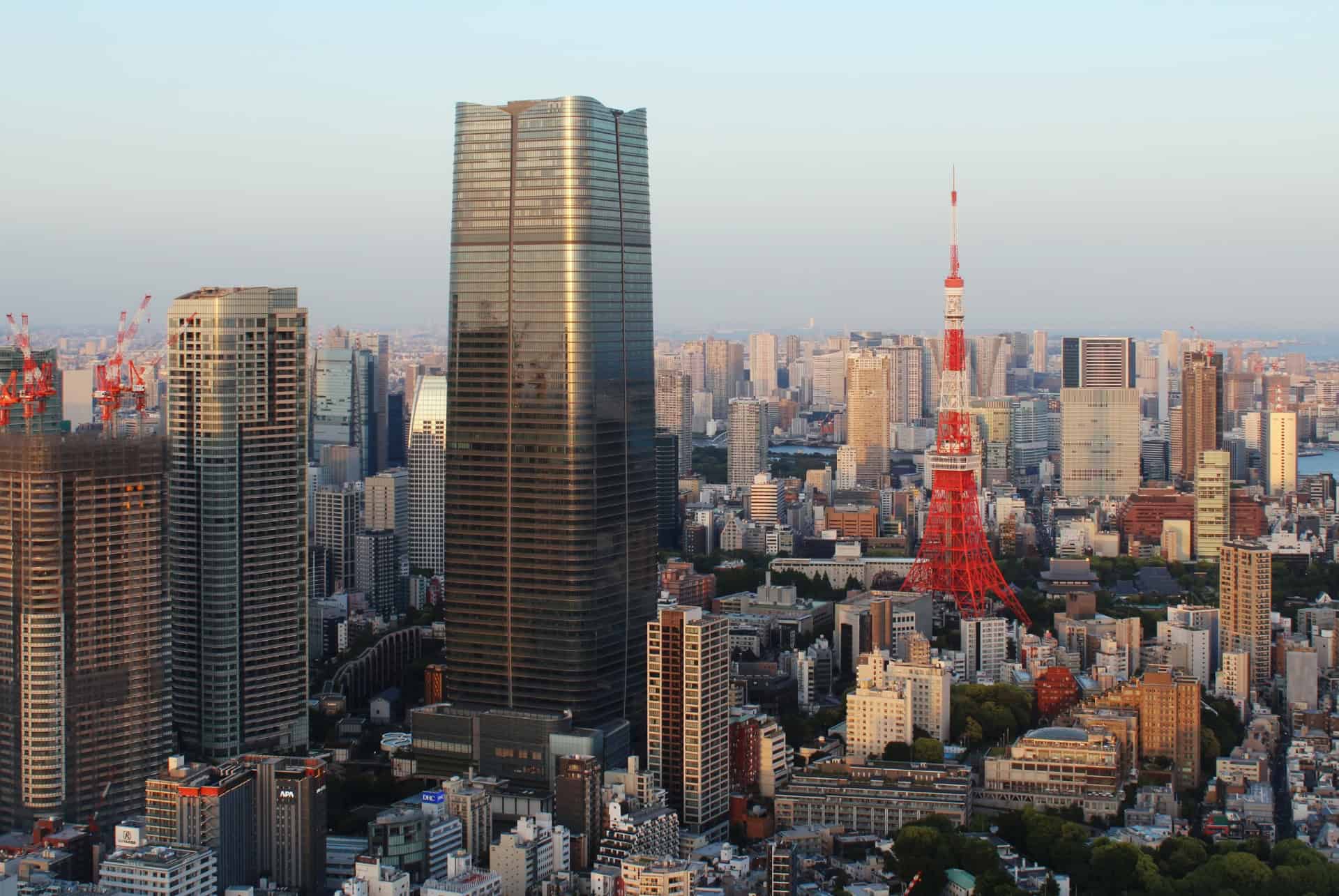 vue sur roppongi quartiers de tokyo