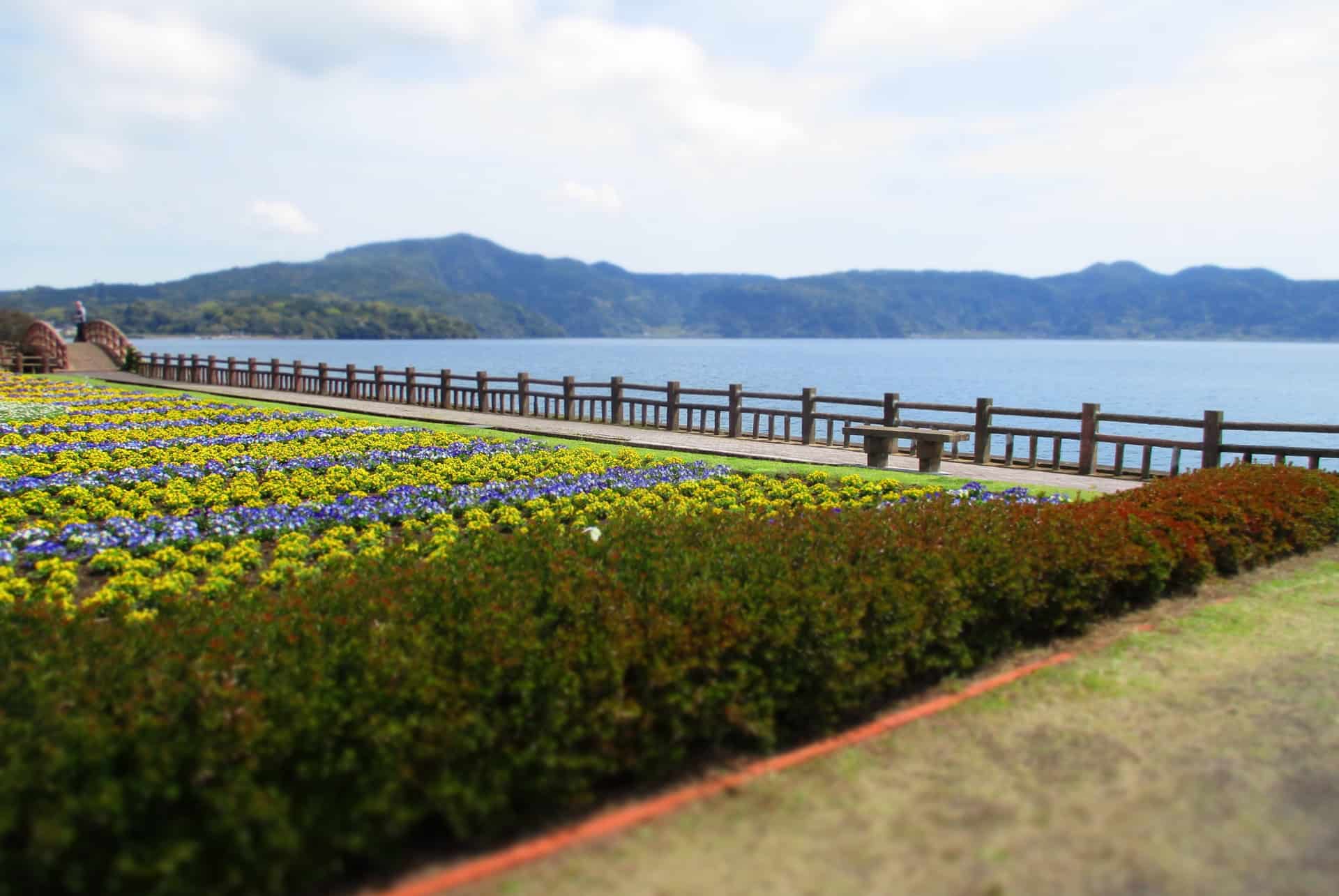 excursion au lac ikedi au japon