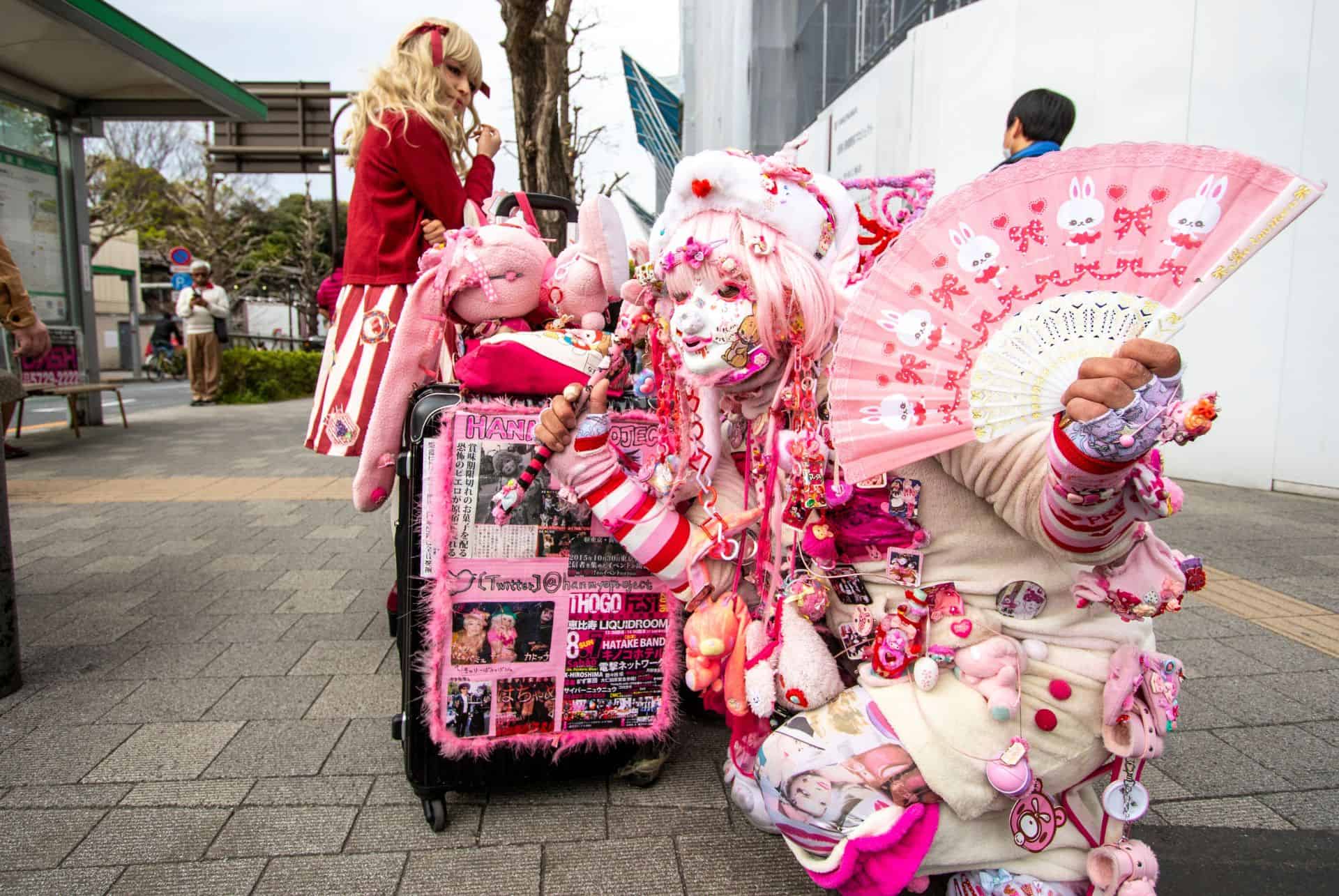 mode quartier de harajuku