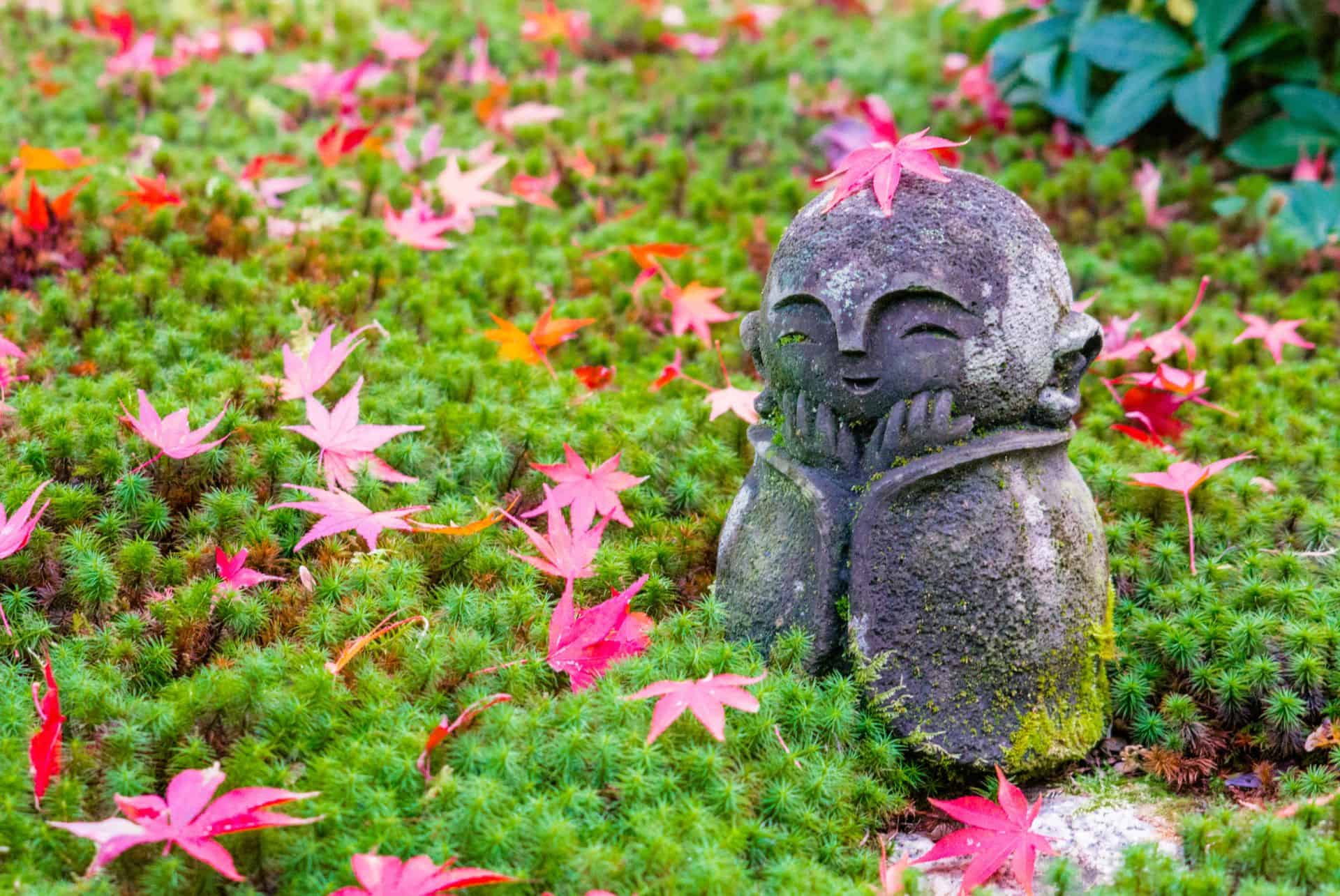 temple enko-ji statue jizo temple enko-ji statue jizo