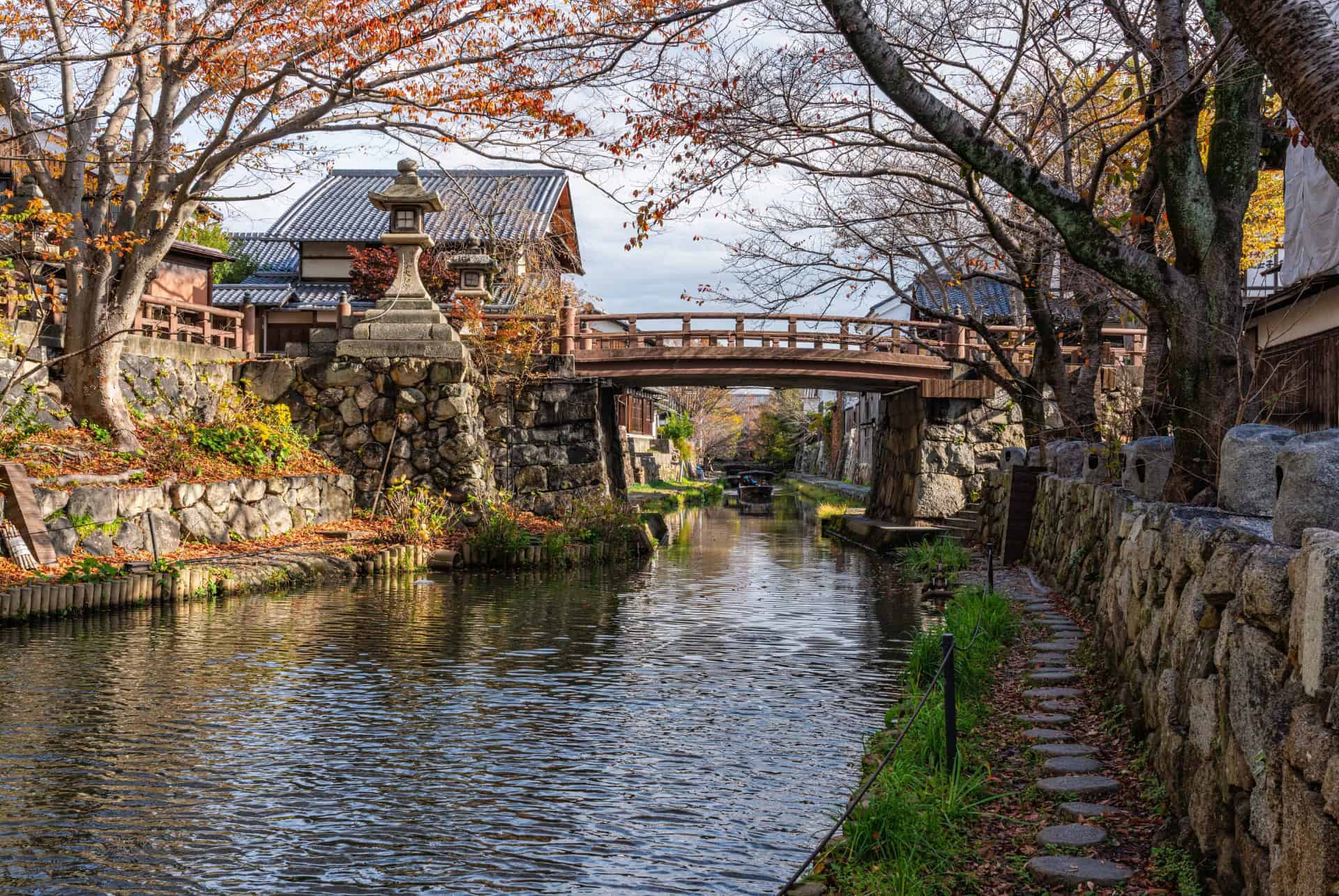 omihachiman canal hachiman bori